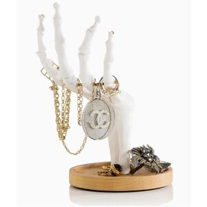Skeleton hand jewelry holder Halloween home decor